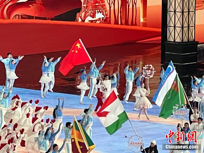 亚奥理事会会旗交接仪式举行